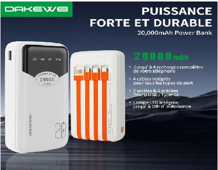 Power Bank (20 000 mAh)